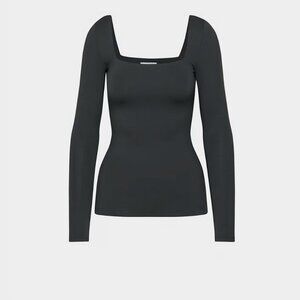 Aritzia Babaton Contour Squareneck Hip Longsleeve Top